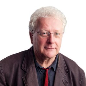 man looking at the camera